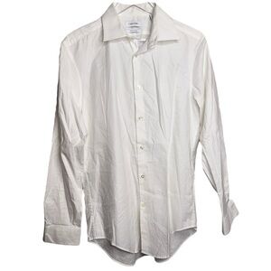 Calvin Klein Crisp White Dress Shirt